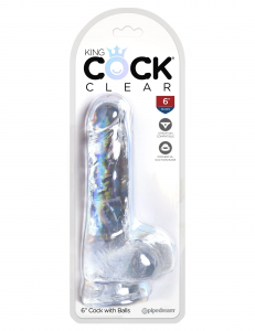 Фаллоимитатор King Cock Clear 6