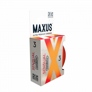 Презервативы гладкие анатомические MAXUS Sensual X-Edition №3 6809mx