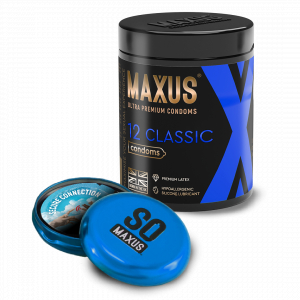 Презервативы классические MAXUS Classic №12 ж/к 5833mx