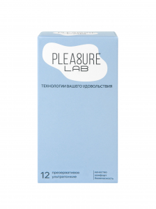 Презервативы ультратонкие Pleasure Lab 12шт 1280lab