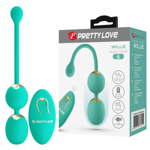 Вагинальные шарики с вибрацией Pretty Love Willie BI-014548W-A4