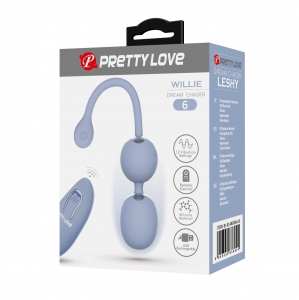 Вагинальные шарики с вибрацией Pretty Love Willie BI-014548W-A5