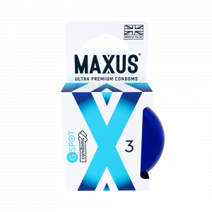 Презервативы гладкие двойная спираль MAXUS G Spot X-Edition №3 6823mx