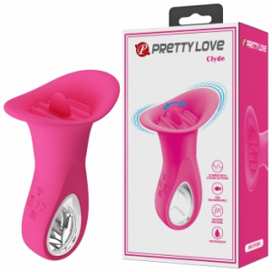 Вибратор с язычком Pretty Love BI-300080