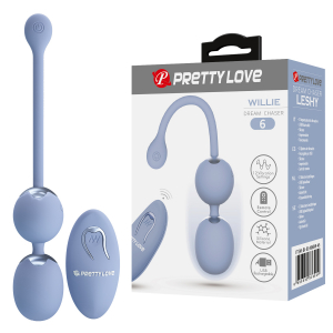 Вагинальные шарики с вибрацией Pretty Love Willie BI-014548W-A5