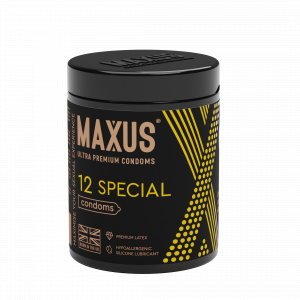 Презервативы точечно-ребристые MAXUS Special X-Edition 12 шт 5895mx