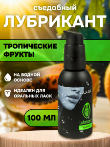 Съедобный лубрикант JUJU со вкусом тропический фруктов 100ml 9924JU